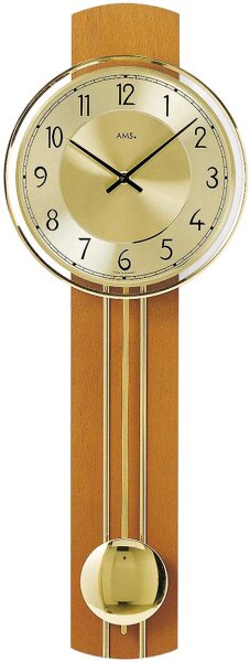 Hermle pendulum clock klassisch 22 x 60 x 7 cm - AMS 7115/9
