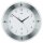 Funkwanduhr geschliffenem Aluminium 31 cm - AMS 5848