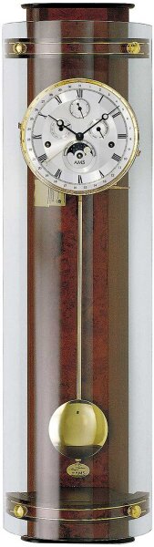 Pendeluhr von Hermle Nussbaum Versilbertes Zifferblatt - AMS 3633/1