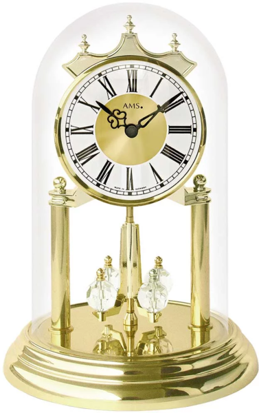 Tischuhr klassisch quartz movement H&ouml;he: 23 cm - AMS 1202