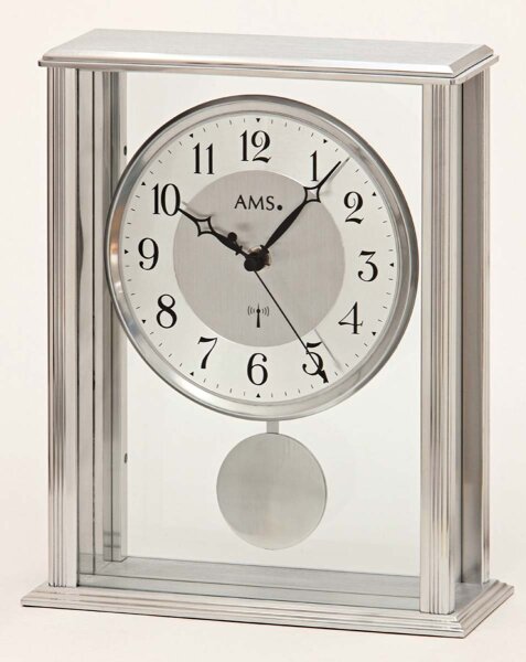 Hermle pendulum clock modern 20 x 25 x 7 cm - AMS 5190