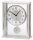 Hermle pendulum clock modern 20 x 25 x 7 cm - AMS 5190