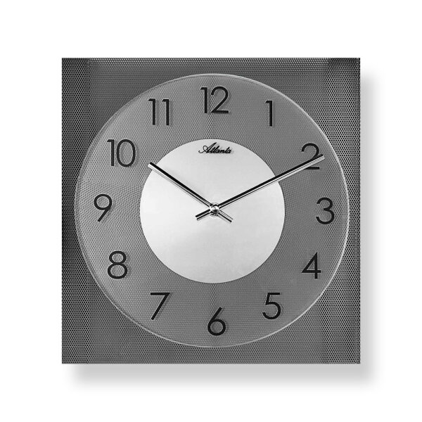 Wanduhr 30 cm x 30 cm - Atlanta 4520/4