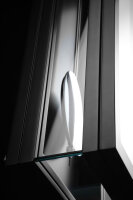 Pendeluhr von Hermle Schwarz 31-Tage-Werk - Hermle 71007-740761