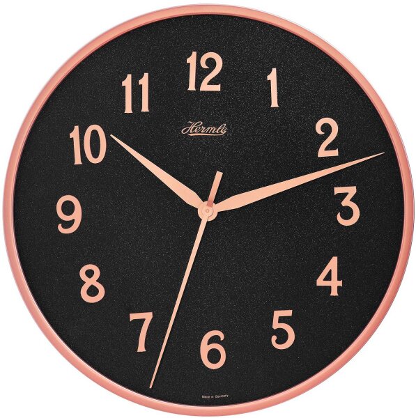 moderne Wanduhr mit Quarzuhrwerk - Hermle 30920-V52100