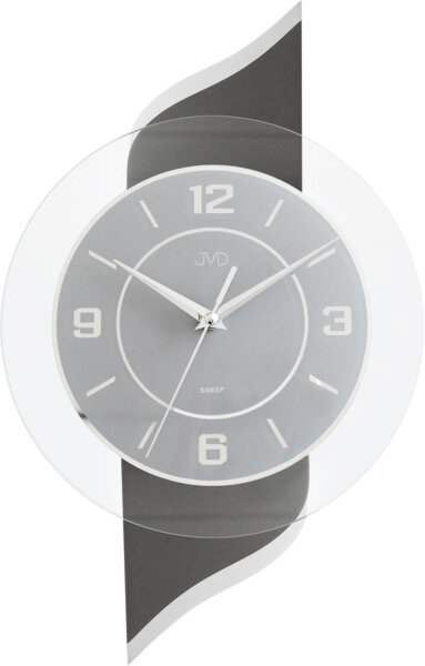 Wanduhr aus Holz und Glas - JVD NS22004/98