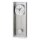 AMS Funkpendel-Wanduhr 5280 - Metallgeh&auml;use Aluminium